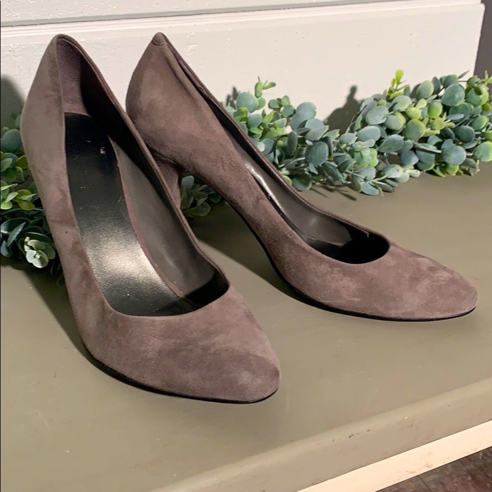 Gray Nine West Heels